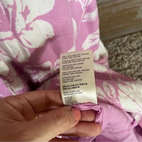 Free People The Perfect Sundress Floral Boho Western Summer Cut Out Womens L - Picture 4 of 6